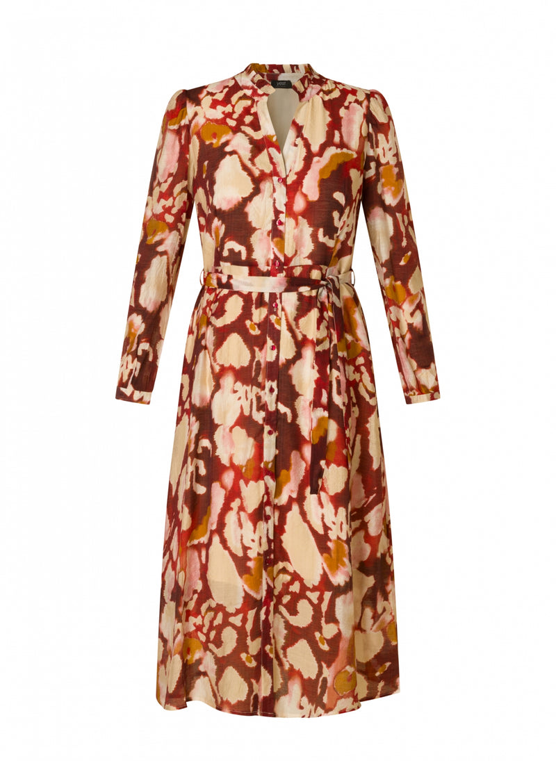 YEST // 0005181 RHODE DRESS MAROON Trinity Gallery YEST // 0005181 RHODE DRESS MAROON Trinity Gallery