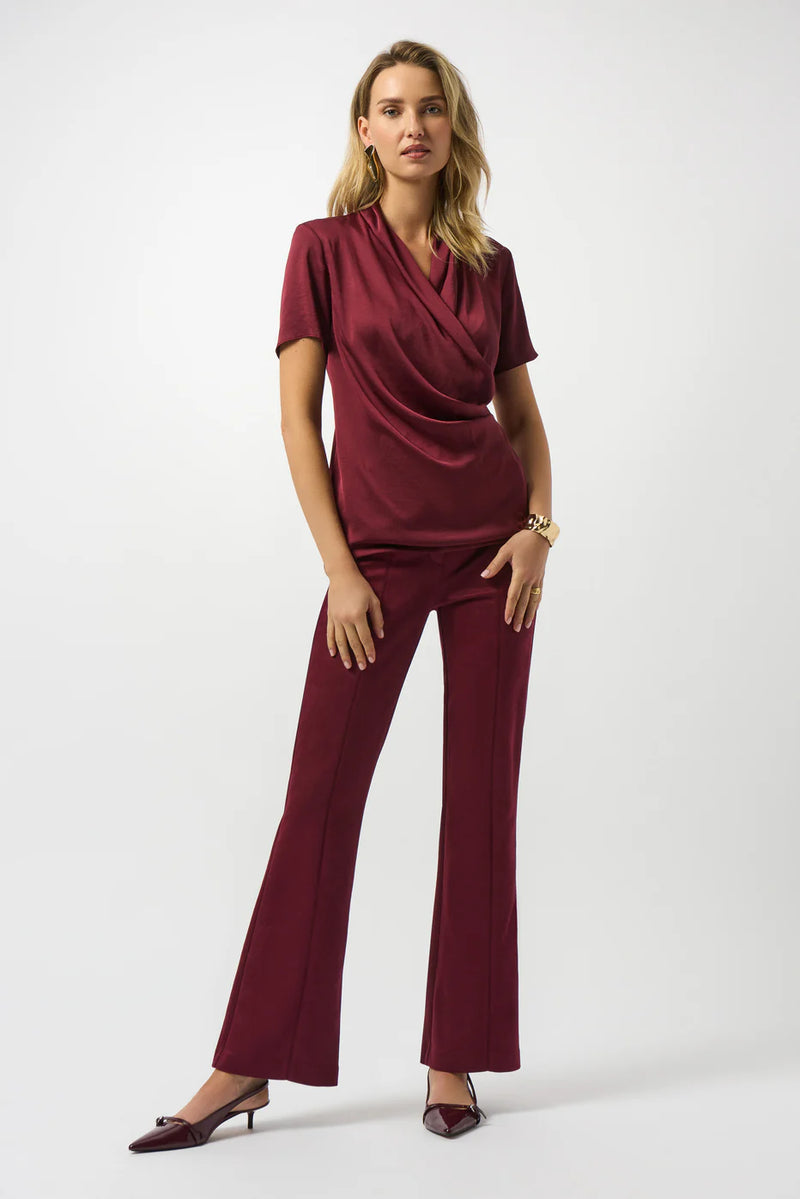JOSEPH RIBKOFF // 253237 WRAP TOP MERLOT – Trinity Gallery JOSEPH RIBKOFF // 253237 WRAP TOP MERLOT – Trinity Gallery