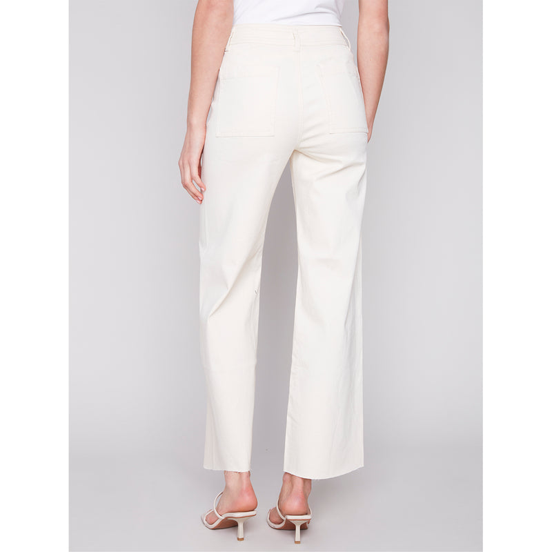CHARLIE B // 5400R WIDE LEG PANTS WITH NO OUTSEAM
