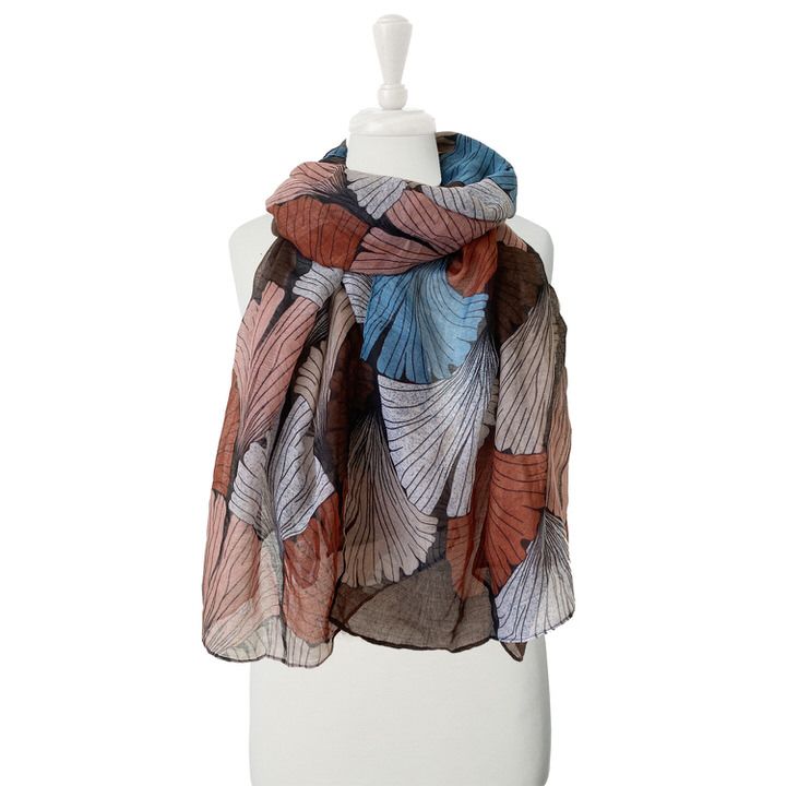 CARACOL // 6137-MIX PRINTED SCARF