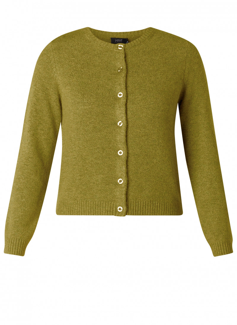 YEST // 0004761 NAOMI CARDIGAN AVOCADO