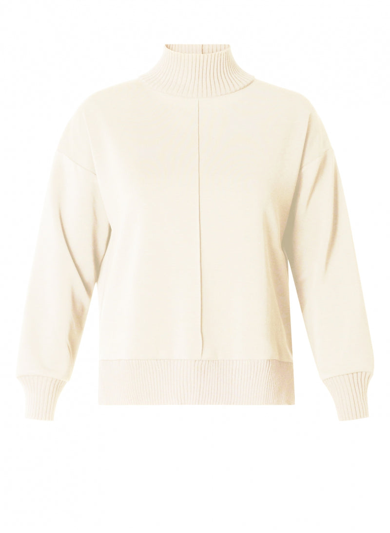 YEST // 0004795 NELE TURTLENECK SWEATER ECRU