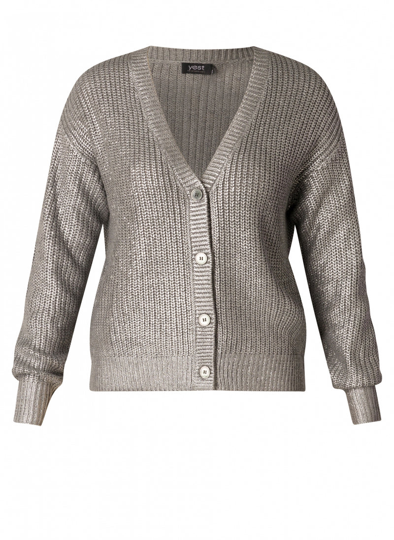 YEST // 0004949 PEPITA CARDIGAN