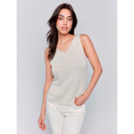 CHARLIE B // 2794  LUREX KNIT CAMI