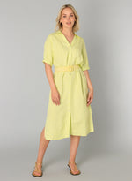 YEST // 0005306 ZENDAYA ESSENTIAL DRESS SORBET GREEN