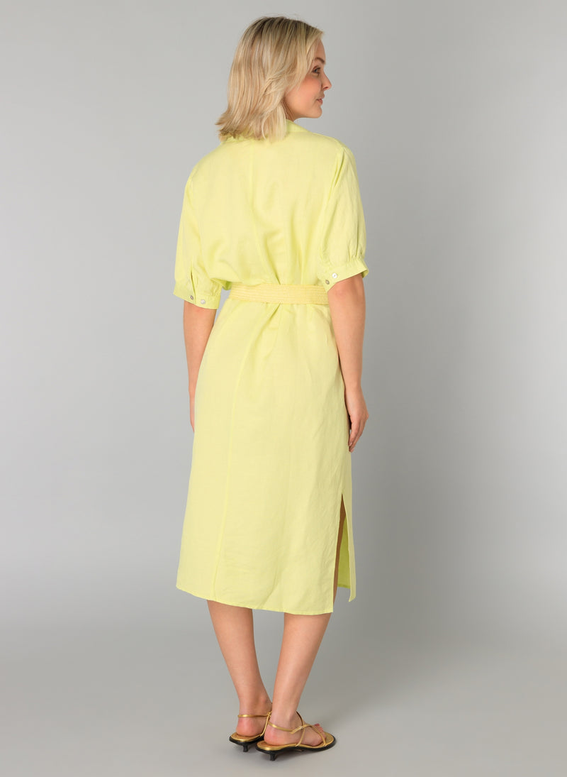 YEST // 0005306 ZENDAYA ESSENTIAL DRESS SORBET GREEN