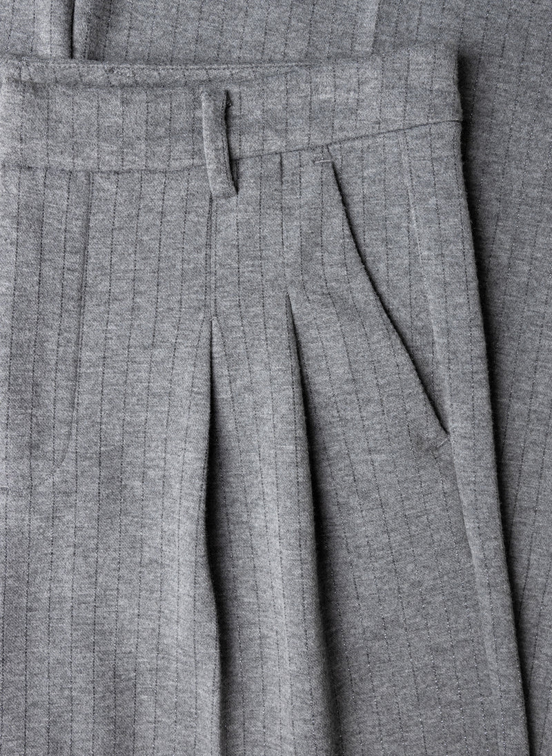 YEST //  0005672 BAILEY PANT GREY MELANGE