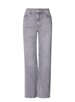 YEST //  0005675 RABEA  WIDE LEG DENIM GREY