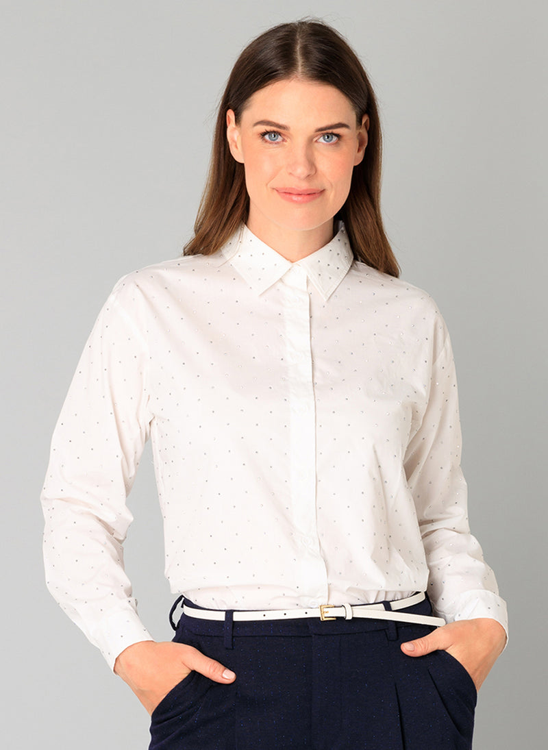 YEST // 0005723 BLYTHE BLOUSE WHITE