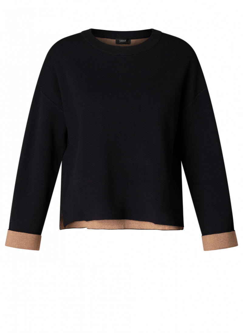 YEST // 0005739 BRENNA SCOOP NECK SWEATER