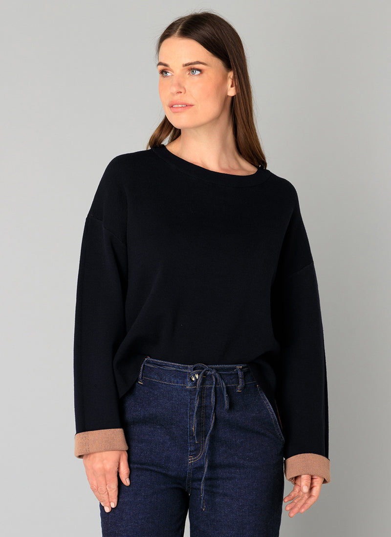 YEST // 0005739 BRENNA SCOOP NECK SWEATER
