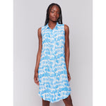 CHARLIE B // 3149RRP PRINTED BUTTON-UP DRESS