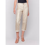 CHARLIE B // 5631 STRAIGHT LEG FOIL JEAN WITH CUFF