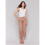 CHARLIE B // 5636 CROPPED PANTS BISCUIT