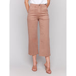 CHARLIE B // 5636 CROPPED PANTS BISCUIT