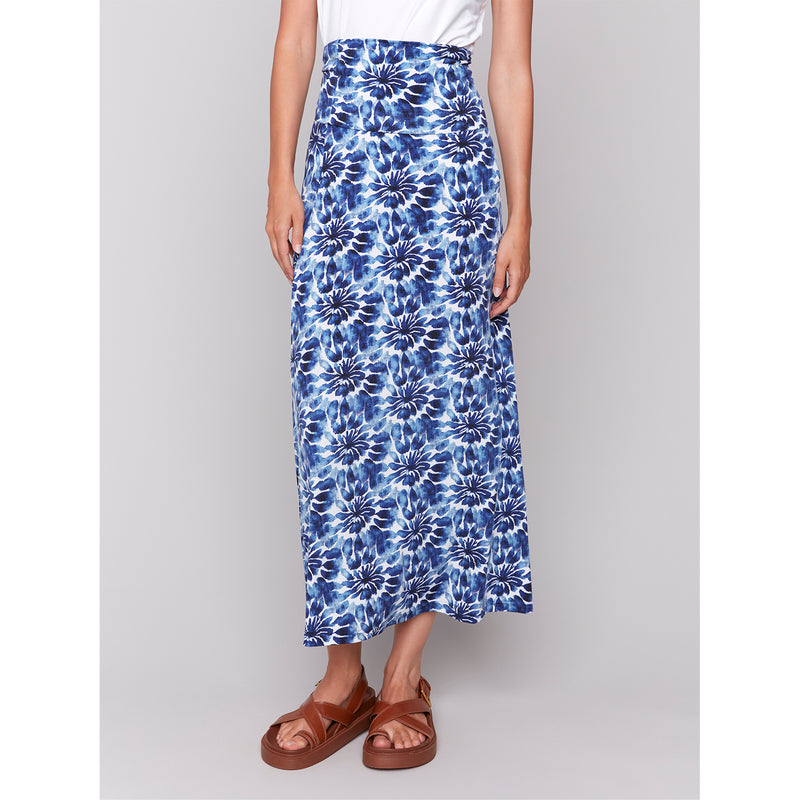 CHARLIE B // C7080P PRINTED SKIRT & DRESS COMBO