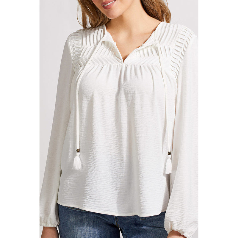 TRIBAL // 5679O BLOUSE EGGSHELL