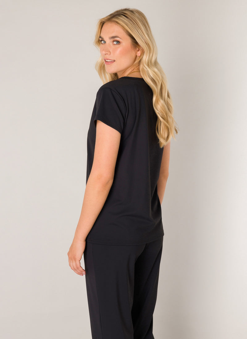 YEST //  6000114 TILLY TEE BLACK