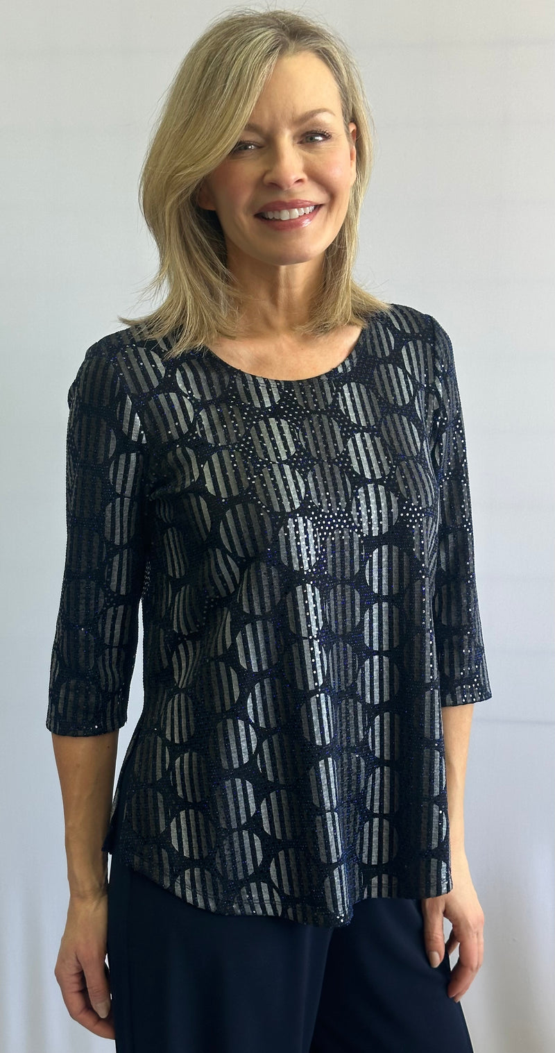SOFT WORKS // 102020 METALLIC TOP