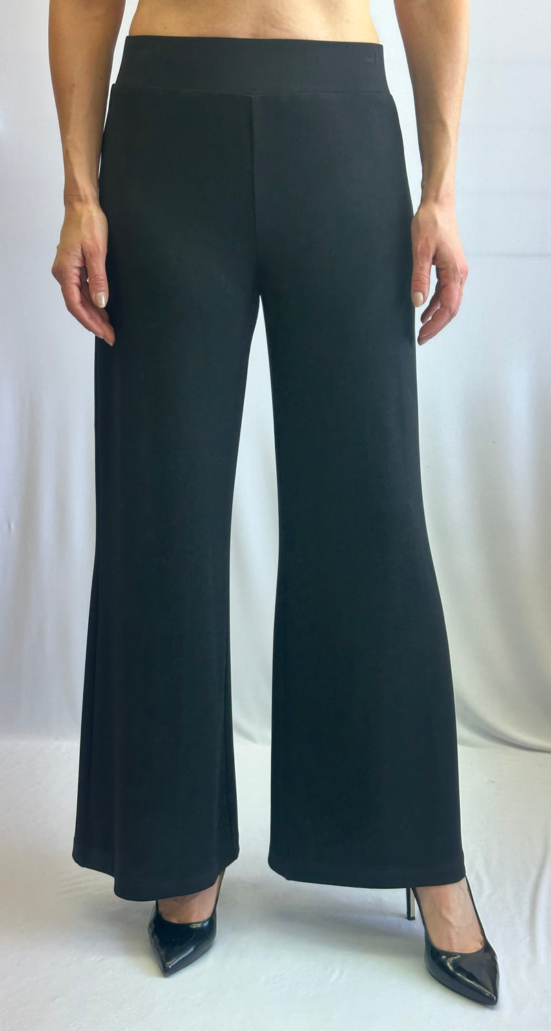 SOFT WORKS // 105205 WIDE LEG COCKTAIL PANTS MIDNIGHT BLUE