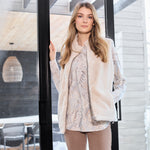 CHARLIE B // 2818P PRINTED SWEATER