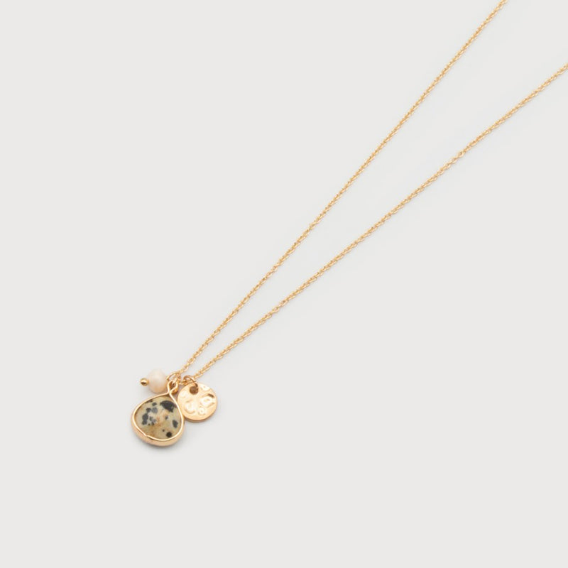 CARACOL // 1550-DUO-G NECKLACE