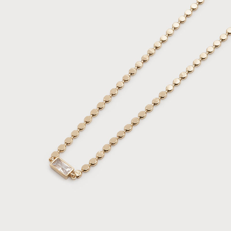 CARACOL // 1613-GLD NECKLACE