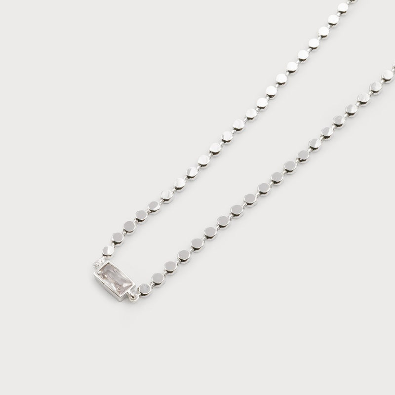 CARACOL // 1613-SLV NECKLACE