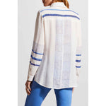 TRIBAL // 1685O EMBROIDERED BLOUSE