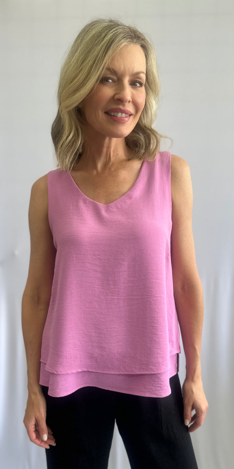 SOFT WORKS | 202617 Layered Tank (2 Colours) – Trinity Gallery