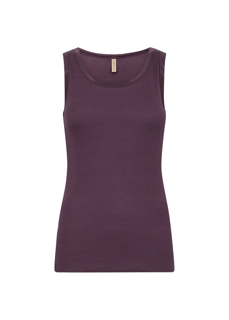 SOYA CONCEPT // SC-RYAN 1 TANK DARK PURPLE