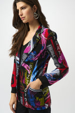 JOSEPH RIBKOFF // 253090 GRAPHIC JACKET