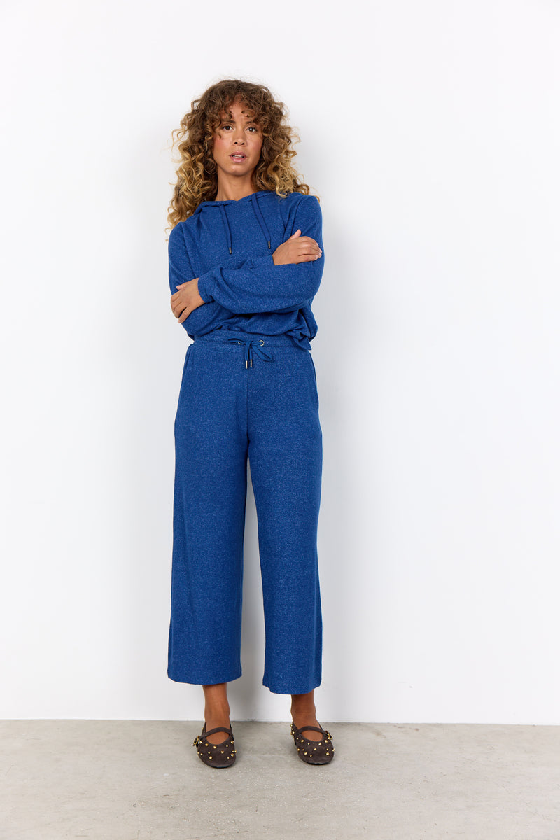 SOYA CONCEPT // SC-BIARA 74 DRAWSTRING PANT HEATHER BLUE