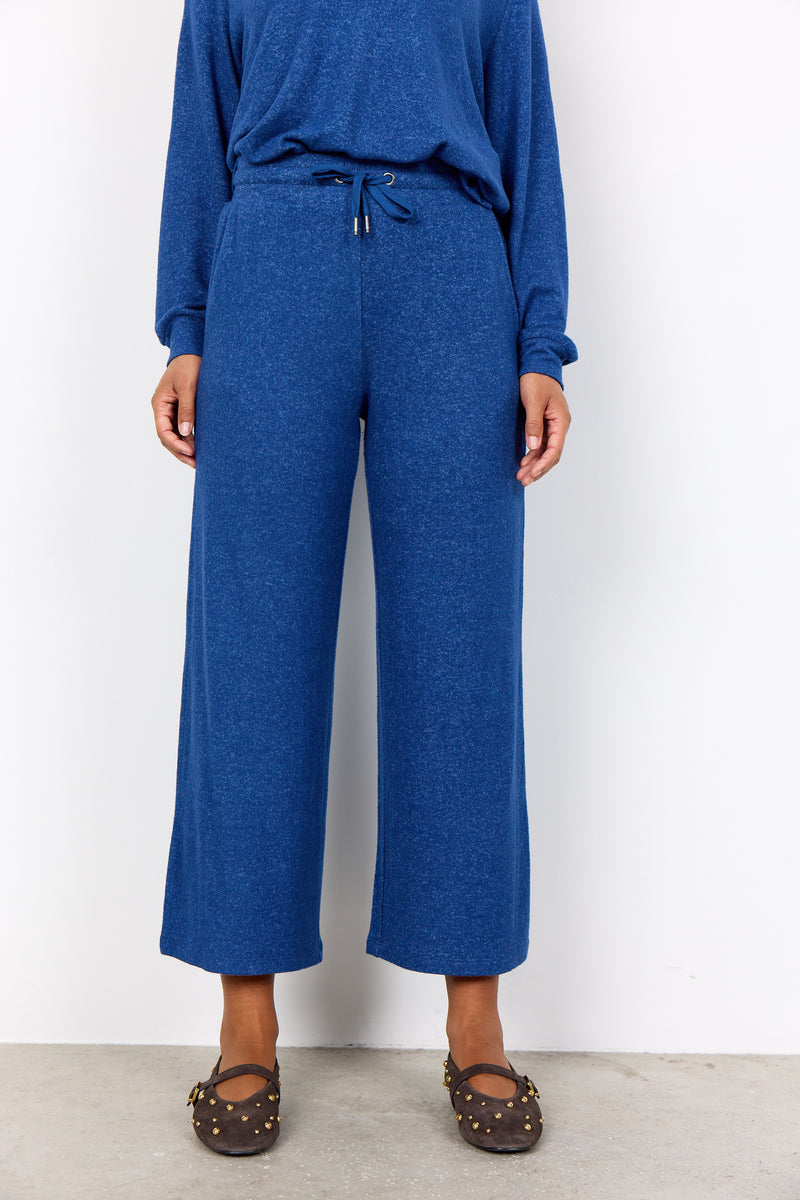 SOYA CONCEPT // SC-BIARA 74 DRAWSTRING PANT HEATHER BLUE