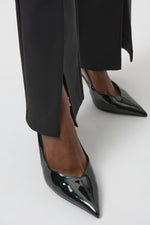 JOSEPH RIBKOFF // 254102 SLIM FIT TROUSERS BLACK