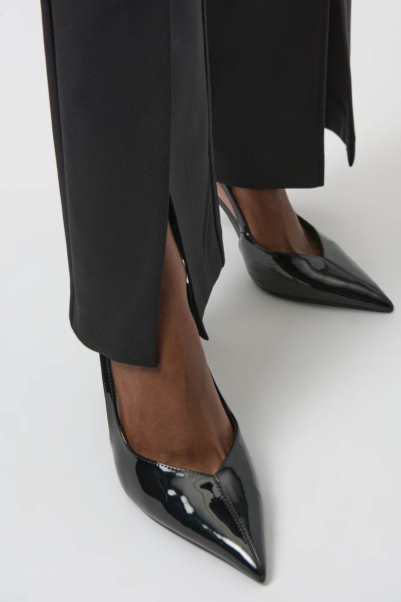 JOSEPH RIBKOFF // 254102 SLIM FIT TROUSERS BLACK