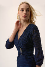 JOSEPH RIBKOFF // 254711 WRAP-STYLE DRESS