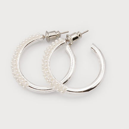 CARACOL // 2574-SLV EARRINGS