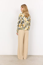 SOYA CONCEPT // FELICITY 502 COLLARLESS BLOUSE