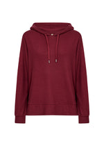SOYA CONCEPT // SC-BIARA 143 HOODIETOP HEATHER RED