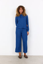 SOYA CONCEPT // SC-BIARA 143 HOODIETOP HEATHER BLUE