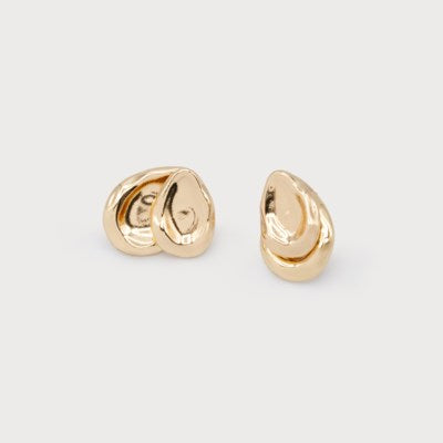 CARACOL // 2725-GLD EARRINGS
