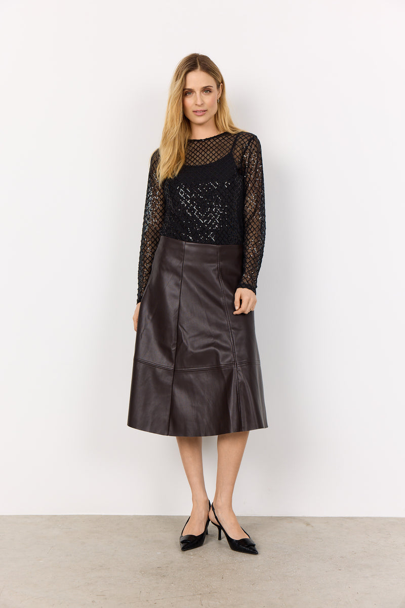 SOYA CONCEPT // SC-ASIMA 1 TOP BLACK
