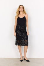 SOYA CONCEPT // SC-AUBE 2 SKIRT BLACK