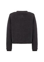 SOYA CONCEPT // SC-ONYX 10 TEDDY CARDIGAN WITH SPARKLE BUTTONS