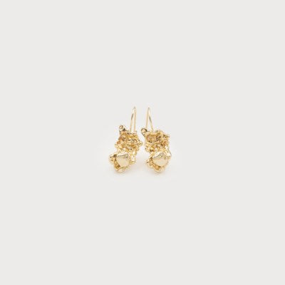 CARACOL // 2744-GLD EARRINGS