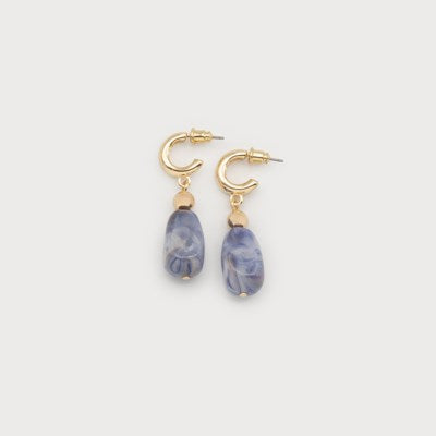 CARACOL // 2759-BLU EARRINGS