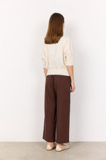 SOYA CONCEPT // DOLLIE 712 SHORT SLEEVED CARDIGAN BEIGE