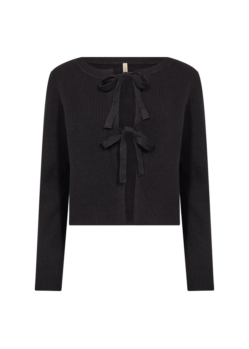 SOYA CONCEPT // SC-KANITA 26 CARDIGAN WITH BOW CLOSURE