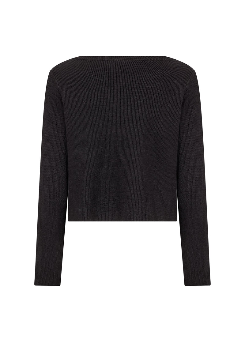 SOYA CONCEPT // SC-KANITA 26 CARDIGAN WITH BOW CLOSURE